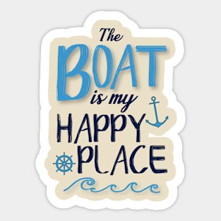 My Happy Place Sticker